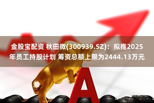 金股宝配资 秋田微(300939.SZ)：拟推2025年员工持股计划 筹资总额上限为2444.13万元