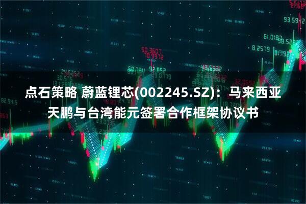 点石策略 蔚蓝锂芯(002245.SZ)：马来西亚天鹏与台湾能元签署合作框架协议书